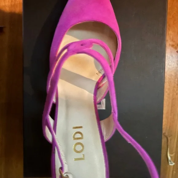 Lodi fuscia slingbacks - Picture 5 of 6